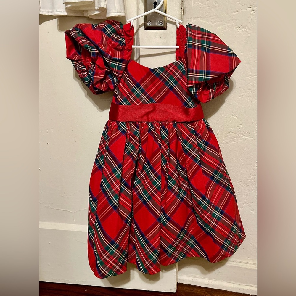 JANIE and JAC￼K “Our Favorite Tartan Dress￼” in Bradbury Red Plaid